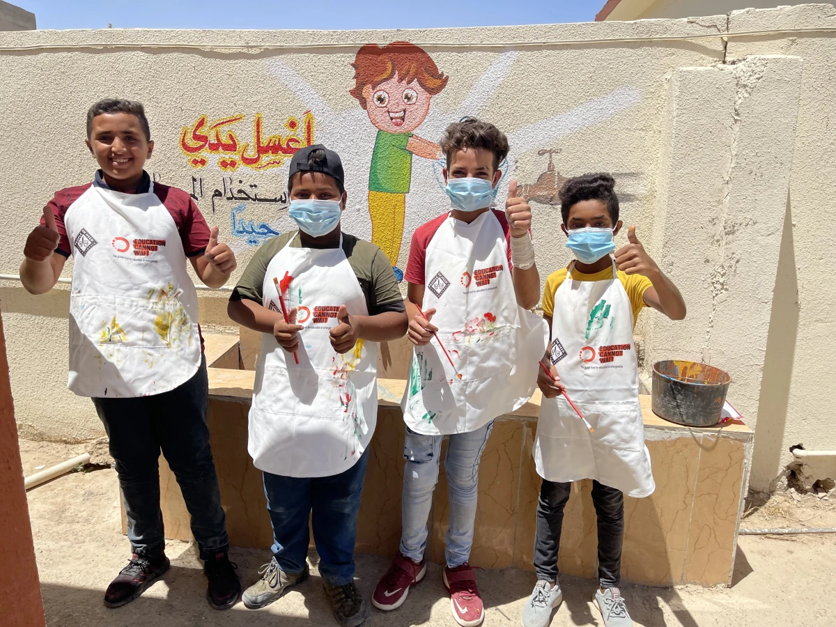 Creative solutions to safe school reopening in Iraq