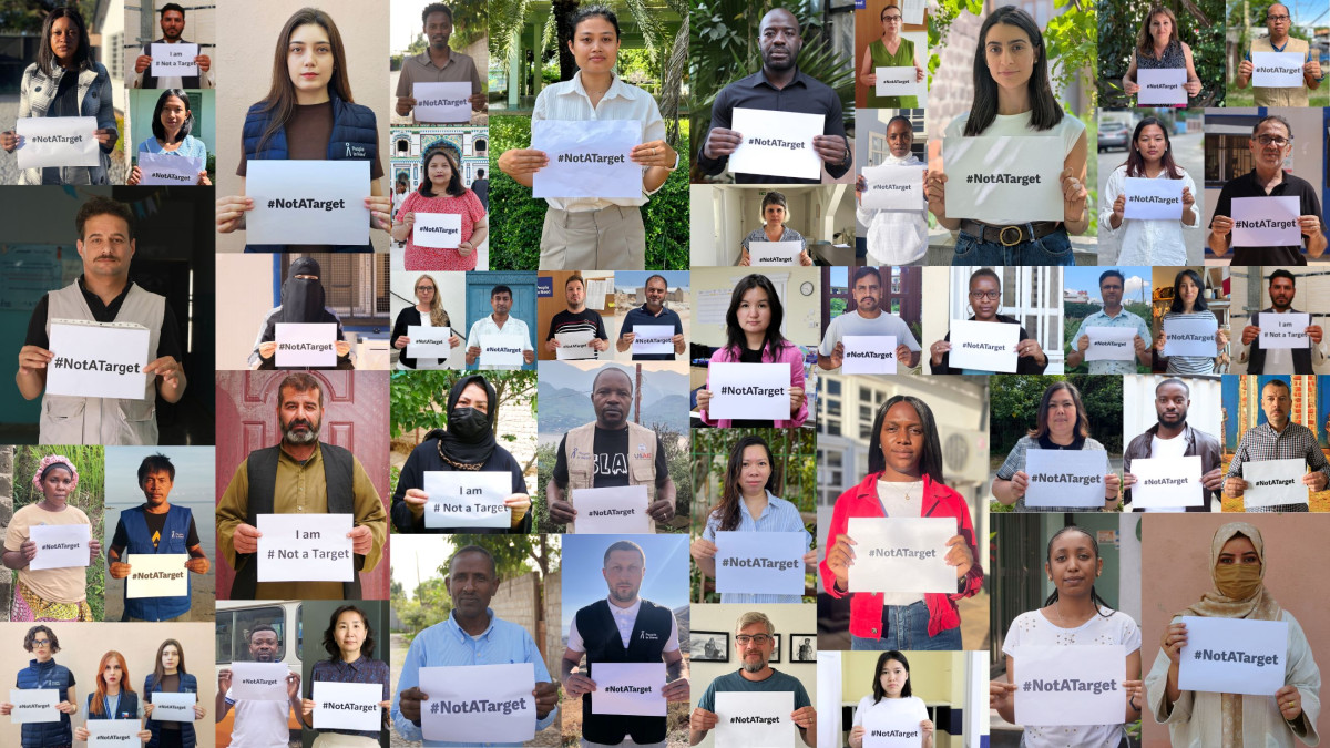 العمل الانساني أصبح أكثر خطورة