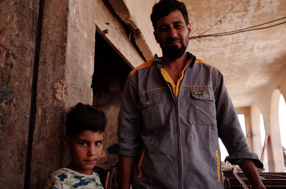Mishan and his son,